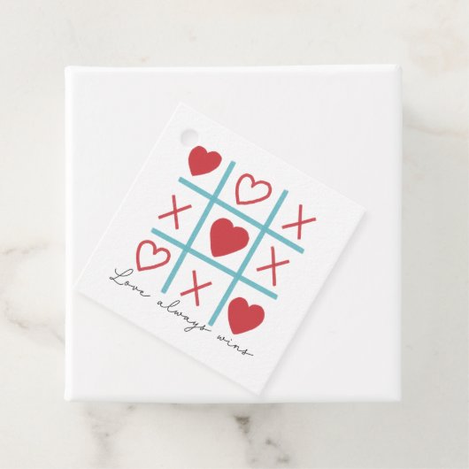 Liebe gewinnt immer geschenkanhänger (Beispiel)