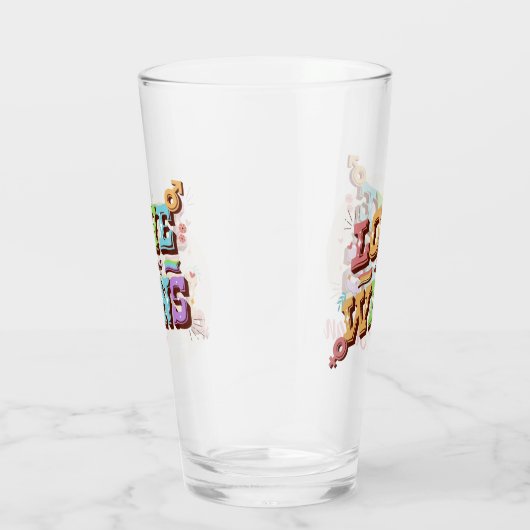 Liebe gewinnt immer glas (Rechts)