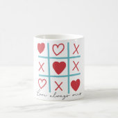 Liebe gewinnt immer kaffeetasse (Mittel)