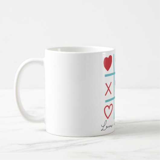 Liebe gewinnt immer kaffeetasse (Links)
