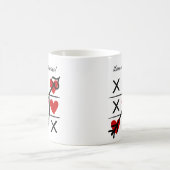 Liebe gewinnt immer Kaffeezubereitung Tasse (Mittel)