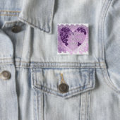 "Liebe gewinnt immer" Knopf Button (Beispiel)