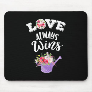 Liebe gewinnt immer mousepad