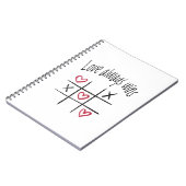 Liebe gewinnt immer notizblock (Linke Seite)