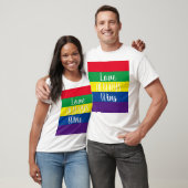 Liebe gewinnt immer Regenbogen T-Shirt (Unisex)