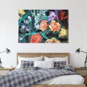 Liebe gewinnt leinwanddruck (Insitu (Schlafzimmer))