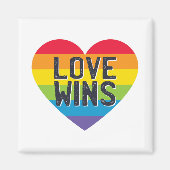 Liebe gewinnt magnet (Vorne)