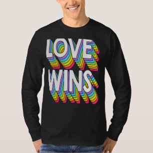 Liebe gewinnt Männer - Frauenverbund T-Shirt