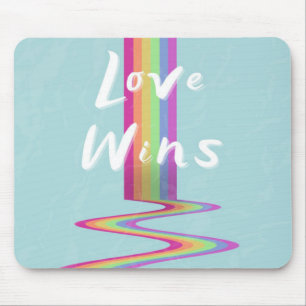Liebe gewinnt Maus-Pad Mousepad
