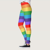 Liebe gewinnt Moderne Rainbow Pride Monatsschenke Leggings (Links)