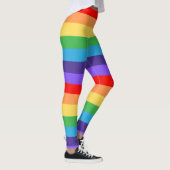 Liebe gewinnt Moderne Rainbow Pride Monatsschenke Leggings (Rechts)