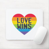 Liebe gewinnt mousepad (Mit Mouse)