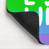 Liebe gewinnt mousepad (Ecke)