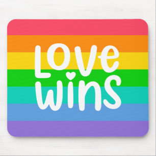 Liebe gewinnt mousepad