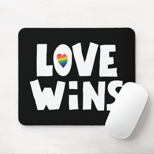 Liebe gewinnt mousepad (Mit Mouse)