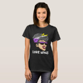 Liebe Gewinnt Non Binär T-Shirt (Vorne ganz)