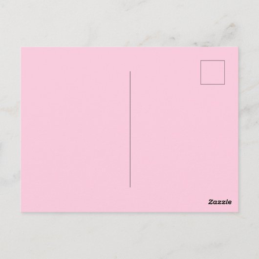 Liebe gewinnt postkarte (Rückseite)