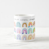 Liebe gewinnt - Regenbogen Kaffeetasse (Mittel)