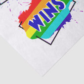 Liebe gewinnt seidenpapier (Detail)