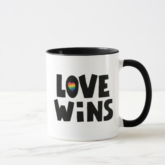 Liebe gewinnt tasse (Rechts)