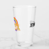 Liebe gewinnt Textdesign Glas (Links)