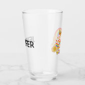 Liebe gewinnt Textdesign Glas (Rechts)