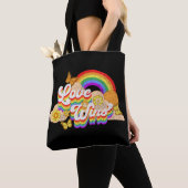 Liebe gewinnt Textdesign Tasche (Von Nahem)