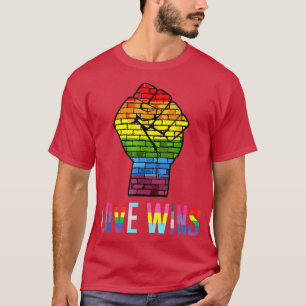 Liebe gewinnt Widerstand gegen erste LGBT-Schwulen T-Shirt