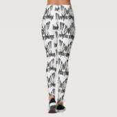 Liebe gibt dir Flügel Leggings (Rückseite)
