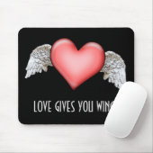 Liebe gibt Ihnen Wings Mousepad (Mit Mouse)