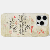 Liebe gibt uns eine Märchen-Hochzeit Case-Mate iPhone Hülle (Rückseite (Horizontal))