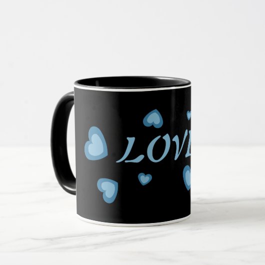 LIEBE GIFT FÜR FREUND, EHEFRAU HUSBAND GIRLFRIEND TASSE (Vorderseite Links)