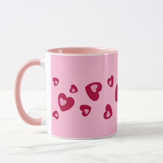 LIEBE GIFT FÜR FREUND, EHEFRAU HUSBAND GIRLFRIEND  TASSE (Links)