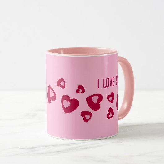 LIEBE GIFT FÜR FREUND, EHEFRAU HUSBAND GIRLFRIEND TASSE (VorderseiteRechts)