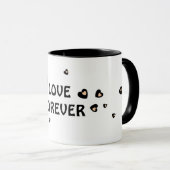 LIEBE GIFT FÜR FREUND, EHEFRAU HUSBAND GIRLFRIEND TASSE (VorderseiteRechts)