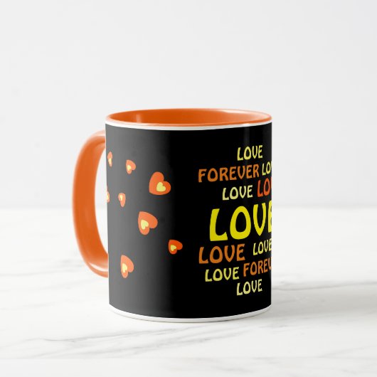 LIEBE GIFT FÜR FREUND, EHEFRAU HUSBAND GIRLFRIEND  TASSE (Vorderseite Links)