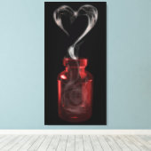 Liebe Gift Leinwanddruck (Insitu (Holzboden))