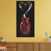 Liebe Gift Leinwanddruck (Insitu (Wohnzimmer))