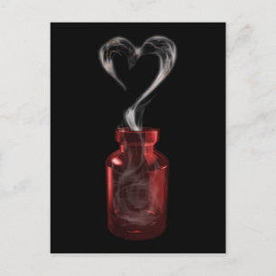 Liebe Gift Postkarte