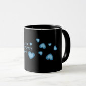 LIEBE GIFT VALENTININE EHEFRAU HUSBAND GIRLFRIEND TASSE (VorderseiteRechts)