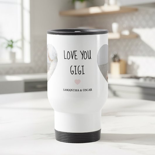 Liebe Gigi Personalisiert  | Benutzerdefiniertes F Reisebecher