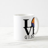 LIEBE Gilbert Arizona 11oz Kaffeetasse (VorderseiteRechts)