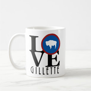 LIEBE Gillette Wyoming 11oz Kaffeetasse
