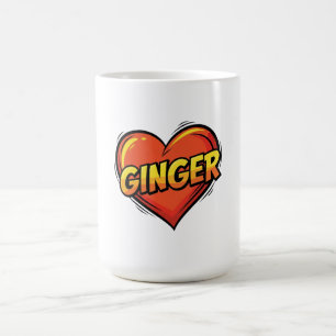 Liebe Ginger Kaffeetasse