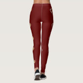 Liebe Gingerbread Leggings (Rückseite)