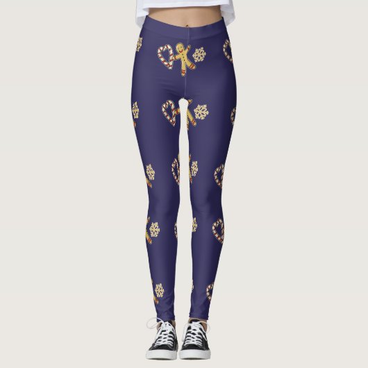 Liebe Gingerbread Leggings (Vorderseite)
