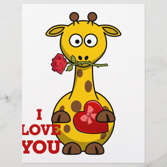 Liebe Giraffe (Vorderseite)