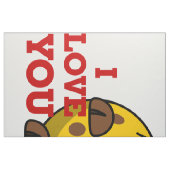 Liebe Giraffe Stoff (Fat Quarter (45,7 x 55,9 cm))