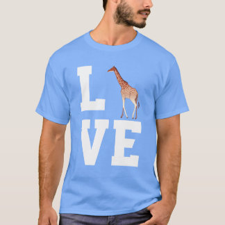 Liebe Giraffen Freunde T-Shirt