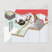 Liebe Girl Newyear Postkarte (Vorderseite)